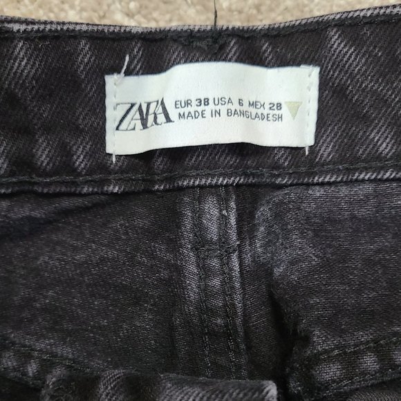 Zara black distressed jeans - Picture 6 of 9